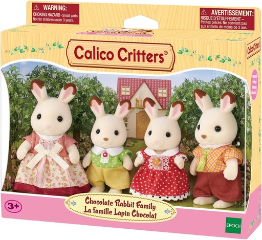 Calico Critters - Chocolade Konijnen Familie